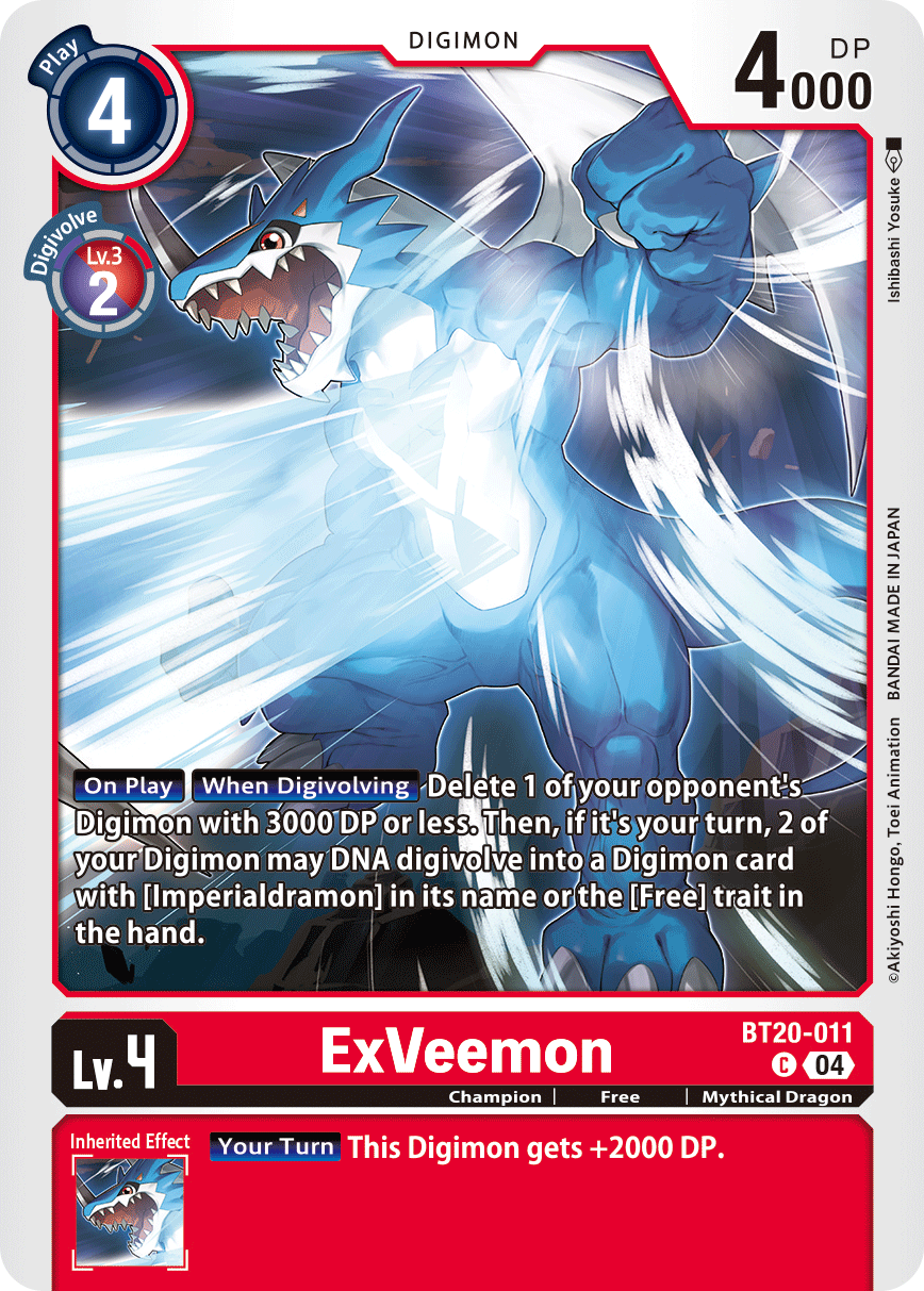 ExVeemon (BT20-011) Common