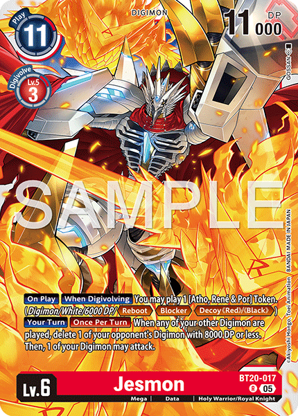 Jesmon (BT20-017) Digimon Generation [AD01]
