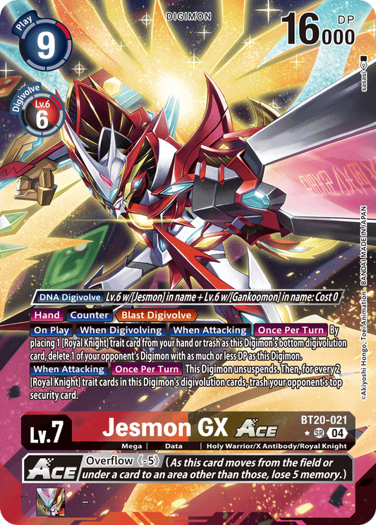 Jesmon GX ACE (BT20-021) Alternative Art