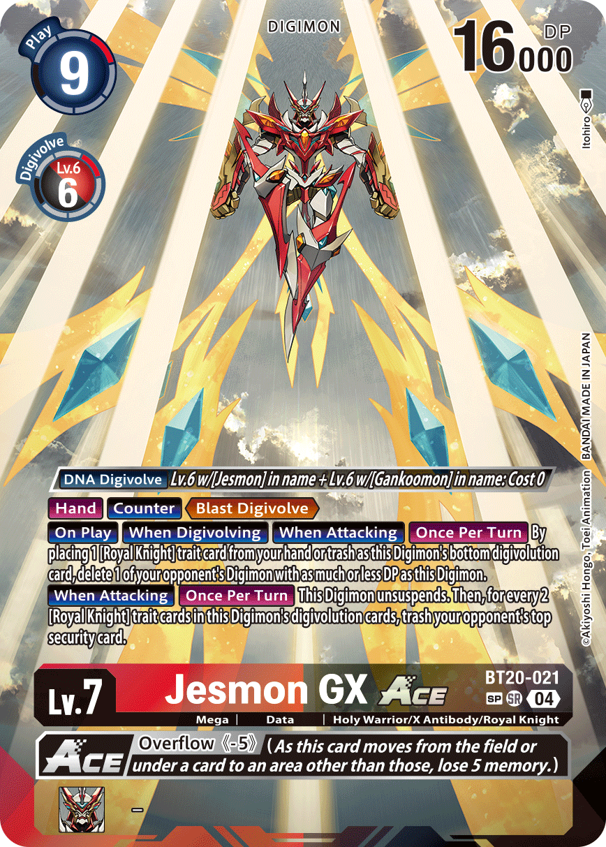 Jesmon GX ACE (BT20-021) SP Alternative Art