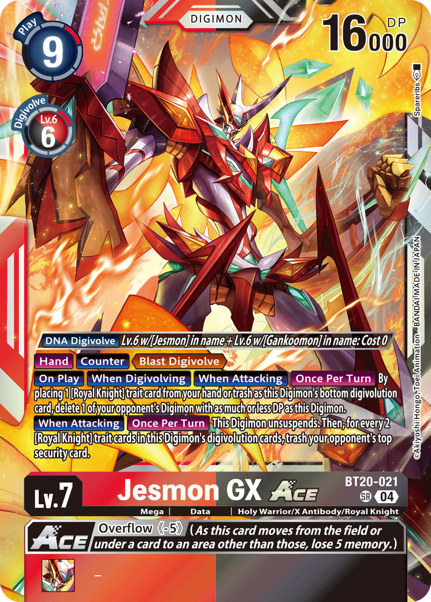 Jesmon GX ACE (BT20-021) Super Rare