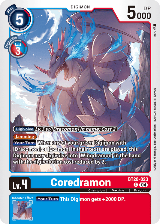 Coredramon (BT20-023) Common