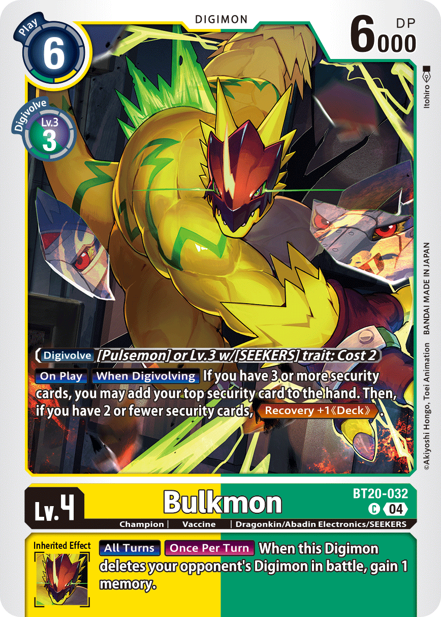 Bulkmon (BT20-032) Common