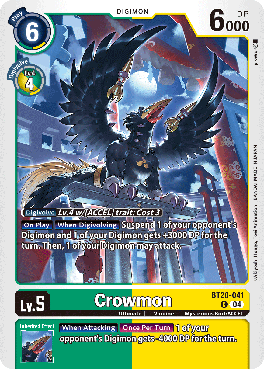 Crowmon (BT20-041) Common