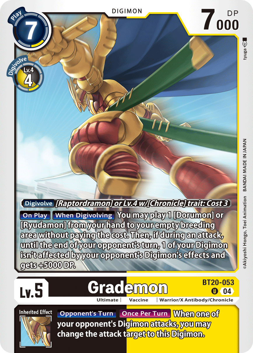 Grademon (BT20-053) Uncommon