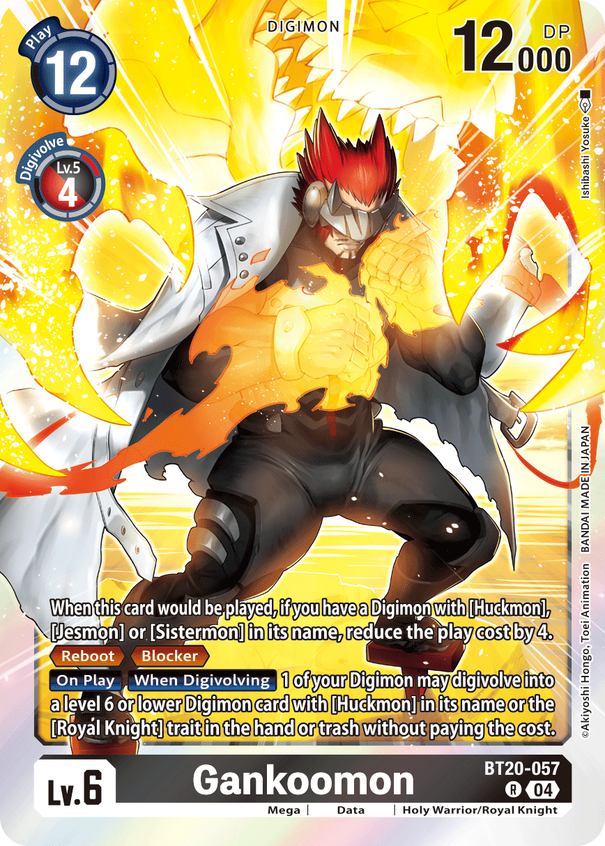 Gankoomon (BT20-057) Rare