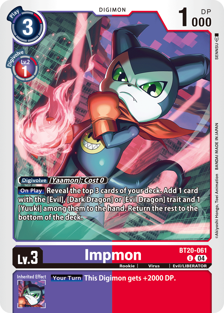 Impmon (BT20-061) Uncommon