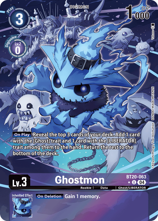 Ghostmon (BT20-063) Alternative Art