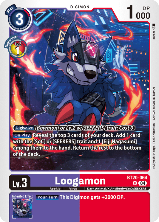 Loogamon (BT20-064) Uncommon