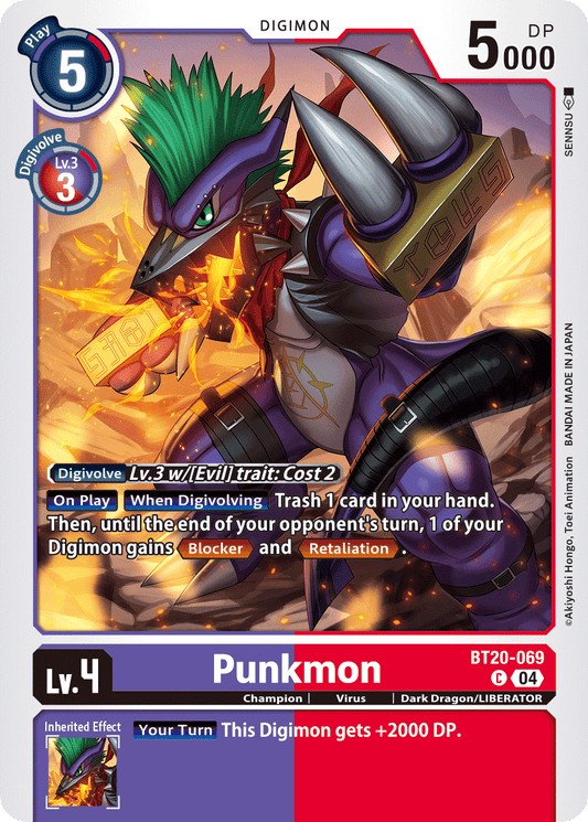 Punkmon (BT20-069) Common