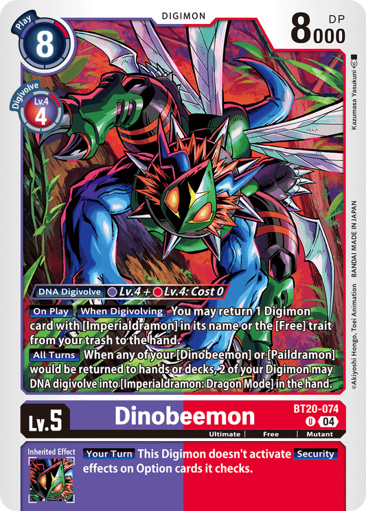 Dinobeemon (BT20-074) Uncommon