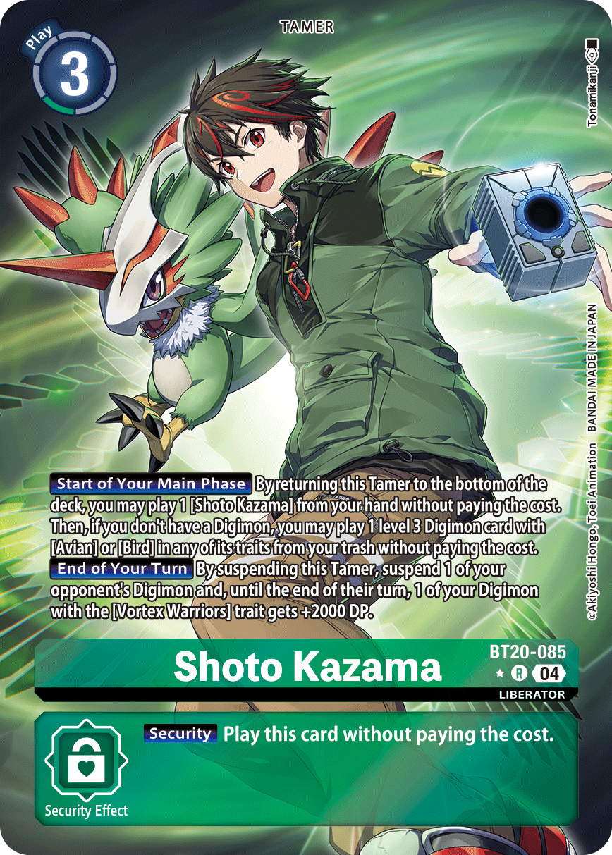 Shoto Kazama (BT20-085) Alternative Art