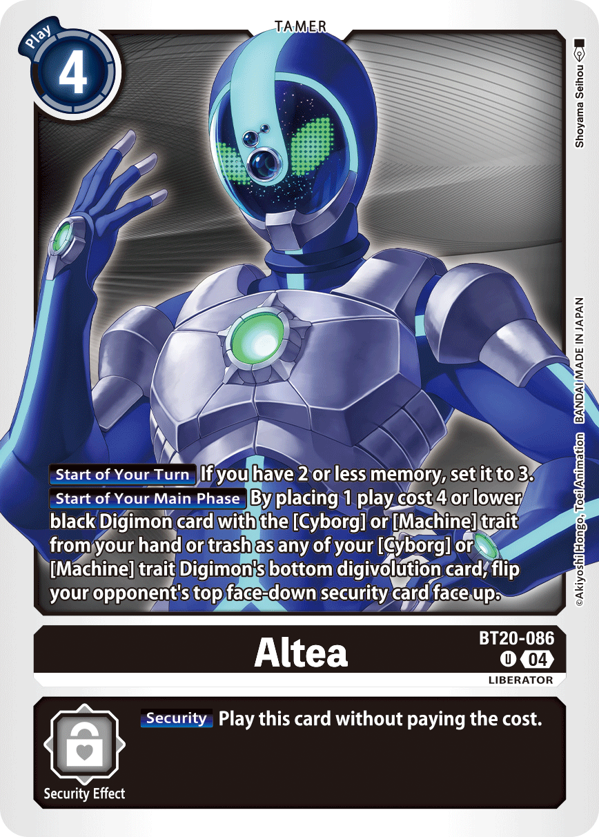 Altea (BT20-086) Uncommon