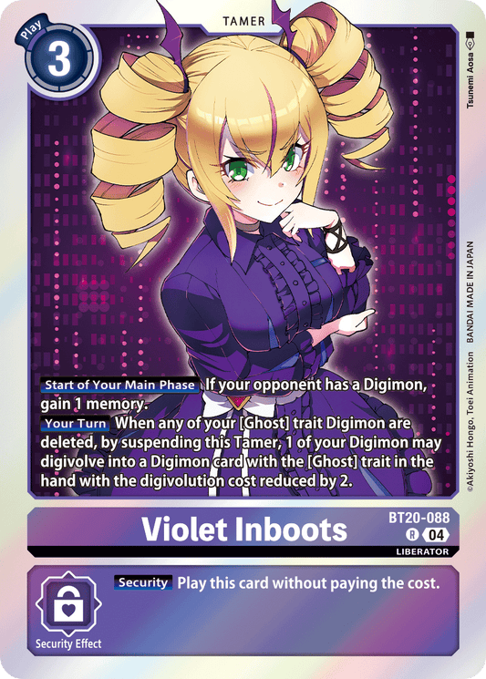 Violet Inboots (BT20-088) Rare