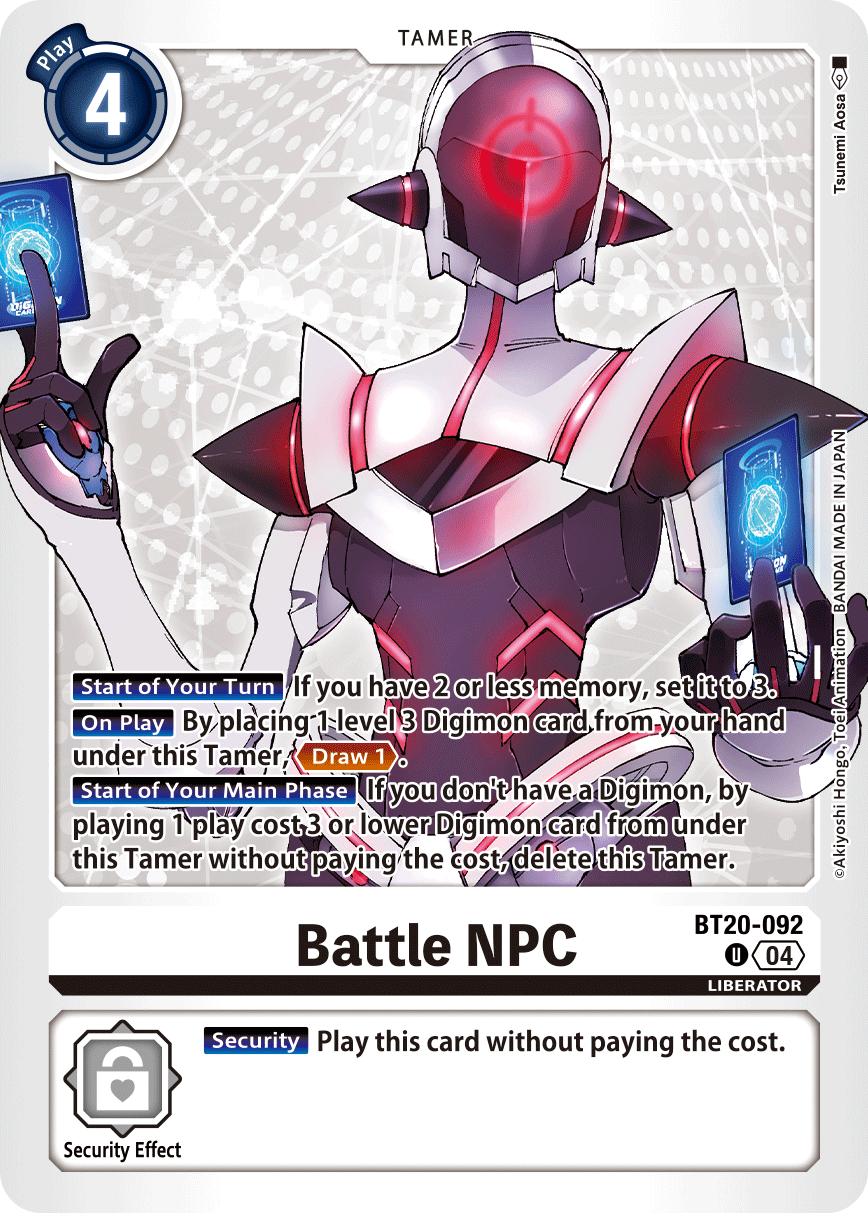 Battle NPC (BT20-092) Uncommon