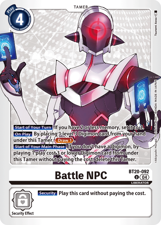 Battle NPC (BT20-092) Uncommon