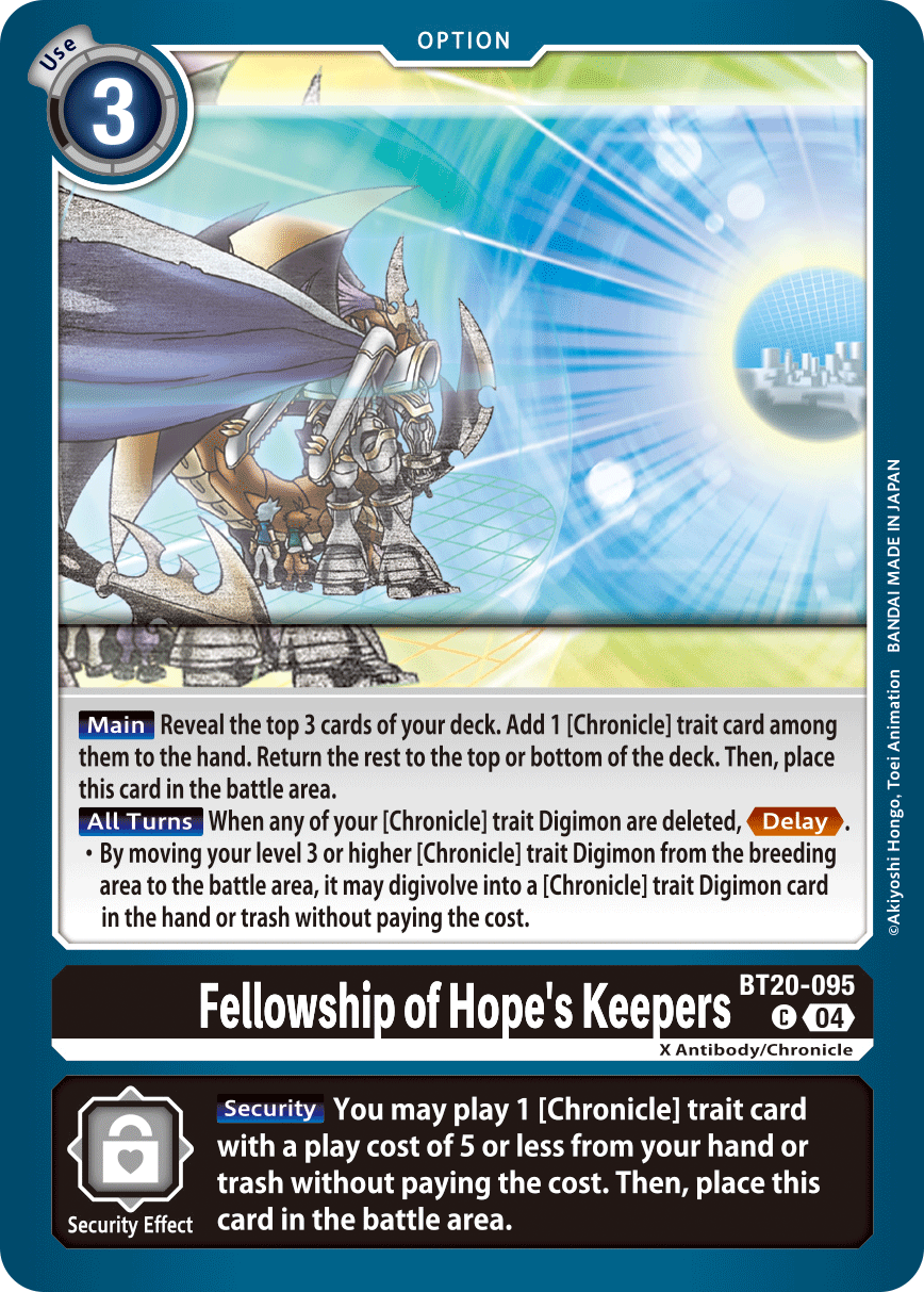 Fellowship of Hope's Keepers (BT20-095) Common