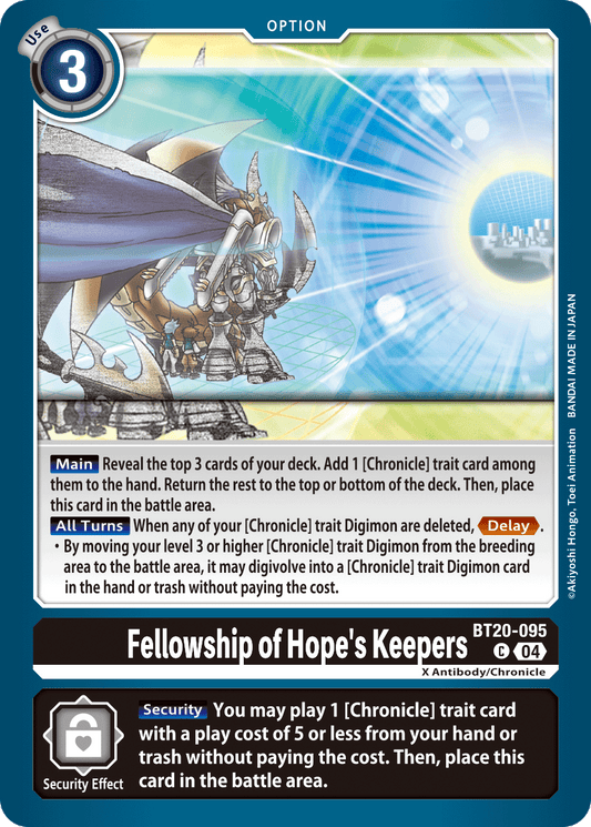 Fellowship of Hope's Keepers (BT20-095) Common