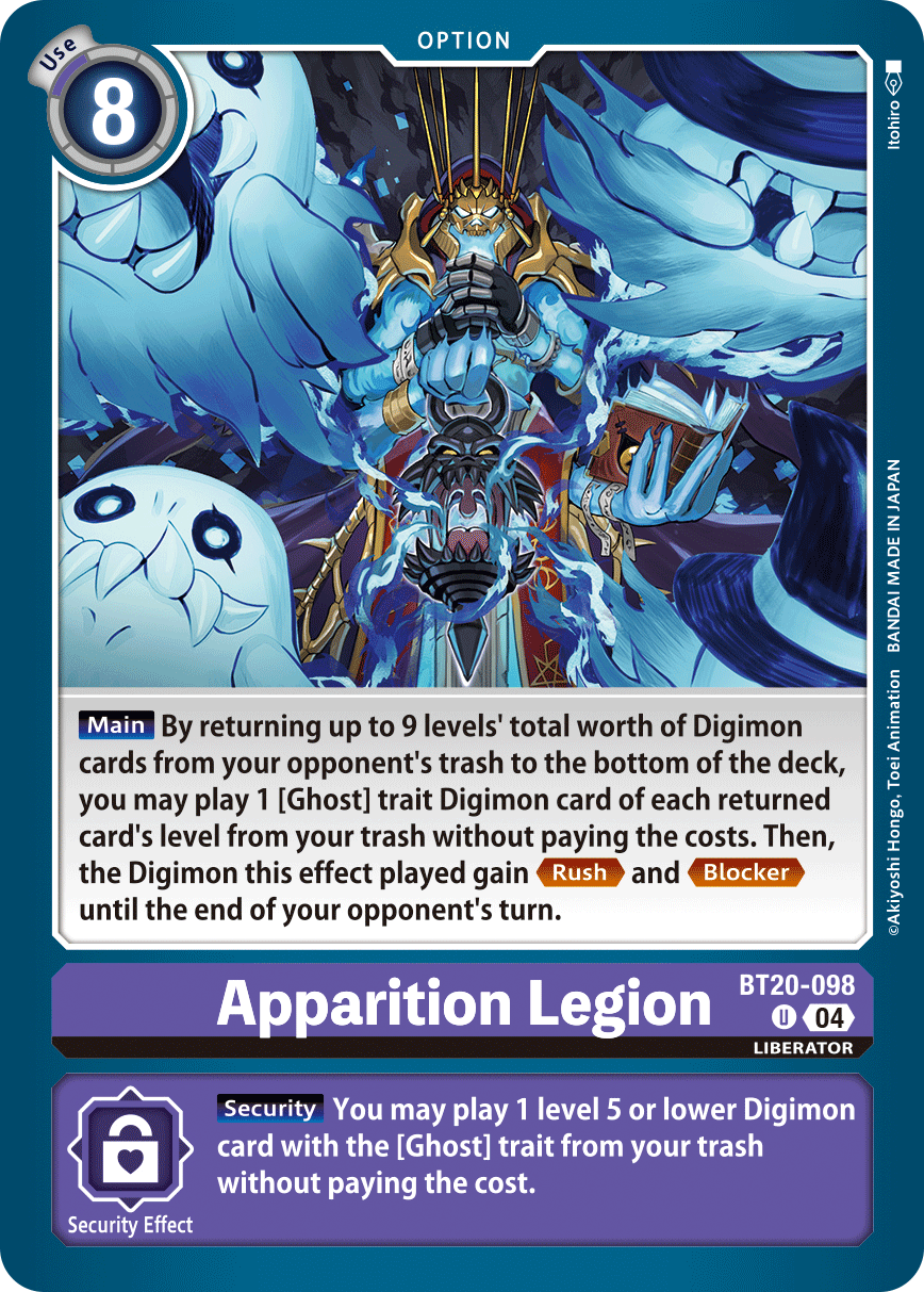 Apparition Legion (BT20-098) Uncommon