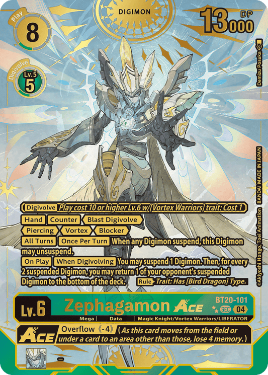 Zephagamon ACE (BT20-101) 2 Stars Rare