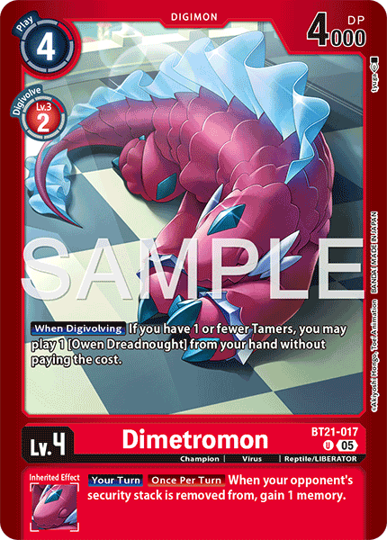 Dimetromon (BT21-017) Another Knight [LM07]