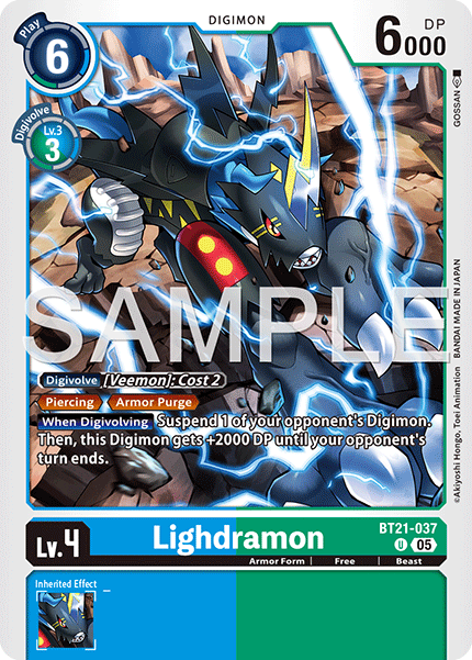 Lighdramon (BT21-037) Digimon Generation [AD01]