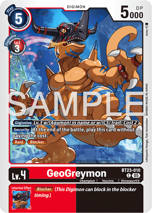 GeoGreymon (BT23-010) Common
