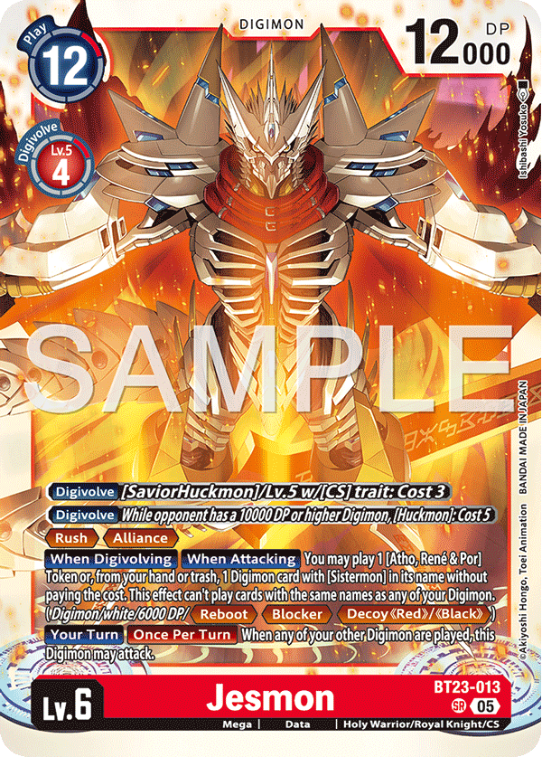 Jesmon (BT23-013) Super Rare