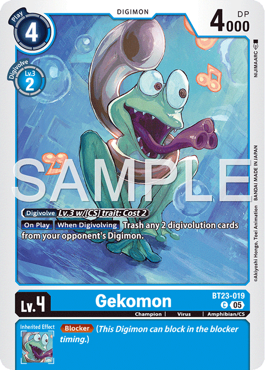 Gekomon (BT23-019) Common