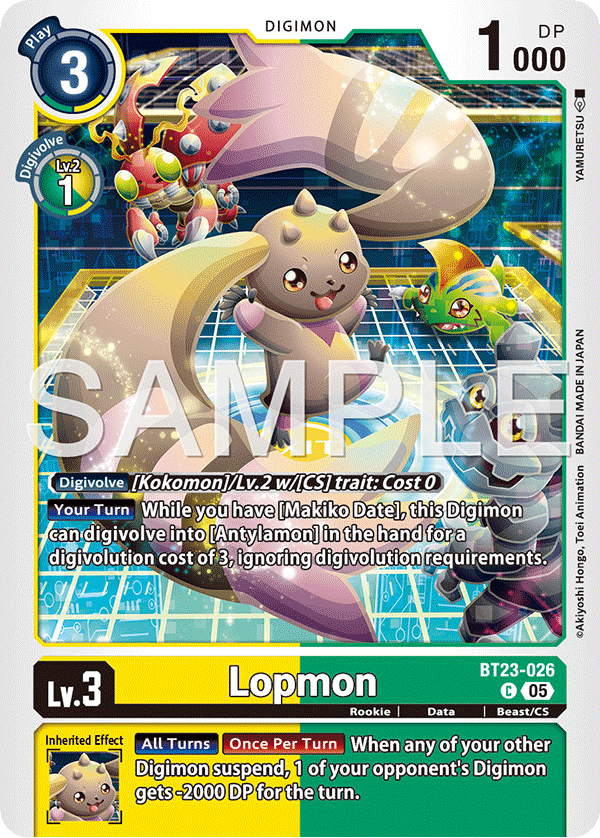 Lopmon (BT23-026) Common