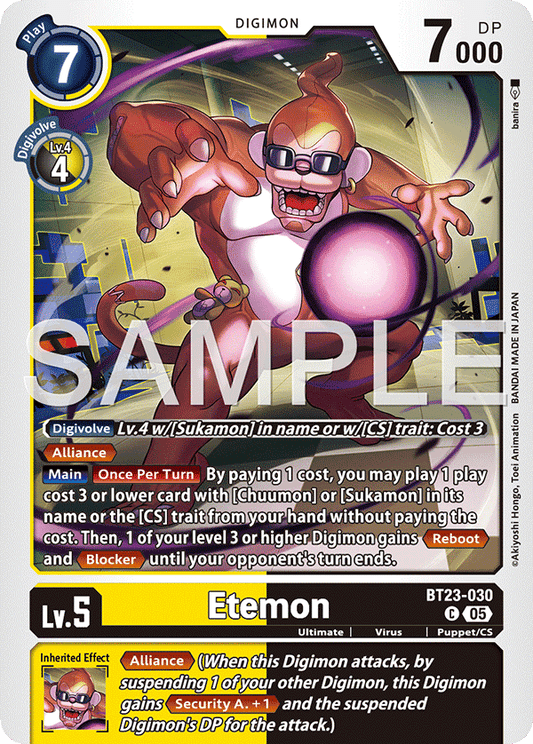 Etemon (BT23-030) Common