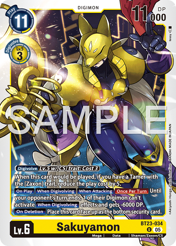 Sakuyamon (BT23-034) Uncommon