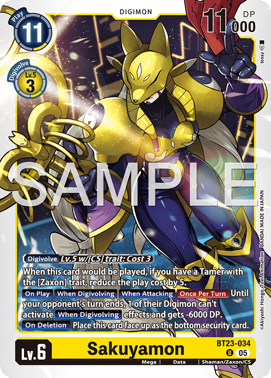 Sakuyamon (BT23-034) Uncommon