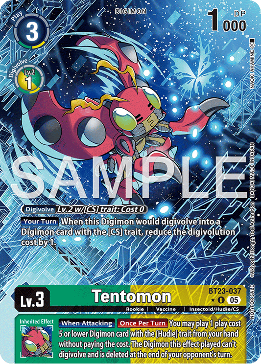 Tentomon (BT23-037) Box Topper