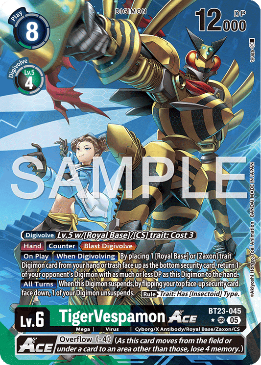 TigerVespamon ACE (BT23-045) Alternative Art