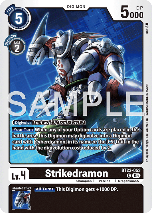 Strikedramon (BT23-053) Common