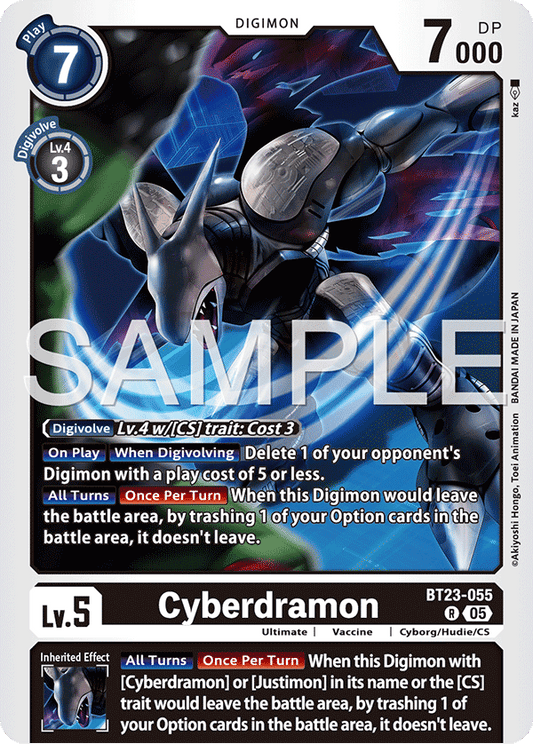 Cyberdramon (BT23-055) Rare