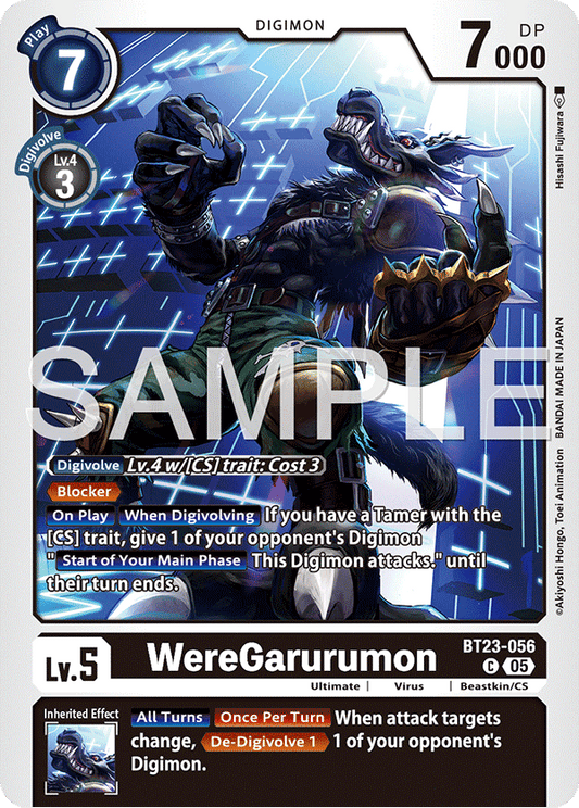 WereGarurumon (BT23-056) Common