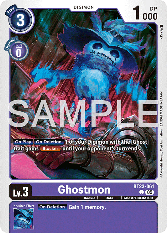 Ghostmon (BT23-061) Common
