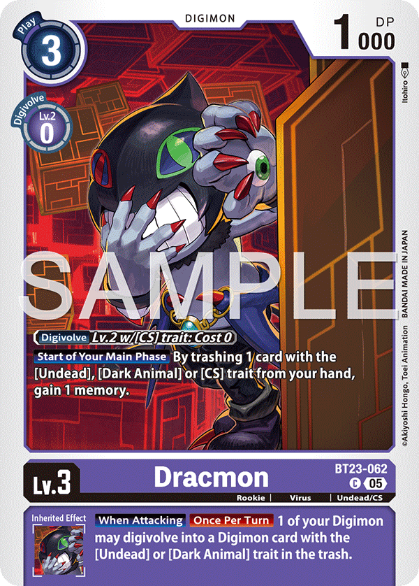 Dracmon (BT23-062) Common