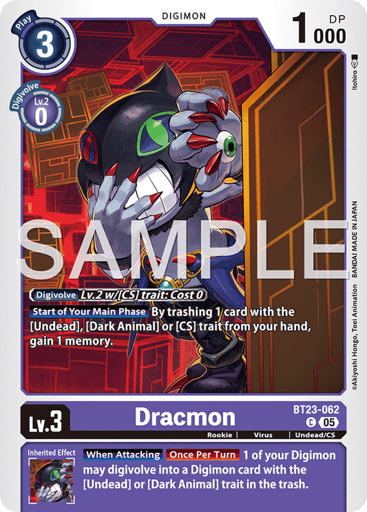 Dracmon (BT23-062) Common