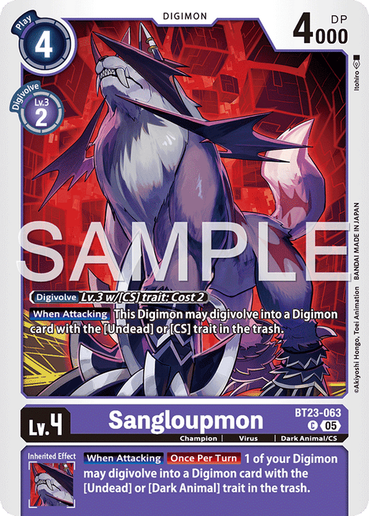 Sangloupmon (BT23-063) Common