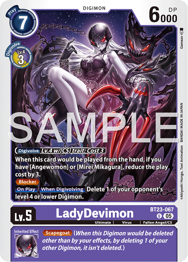 LadyDevimon (BT23-067) Uncommon