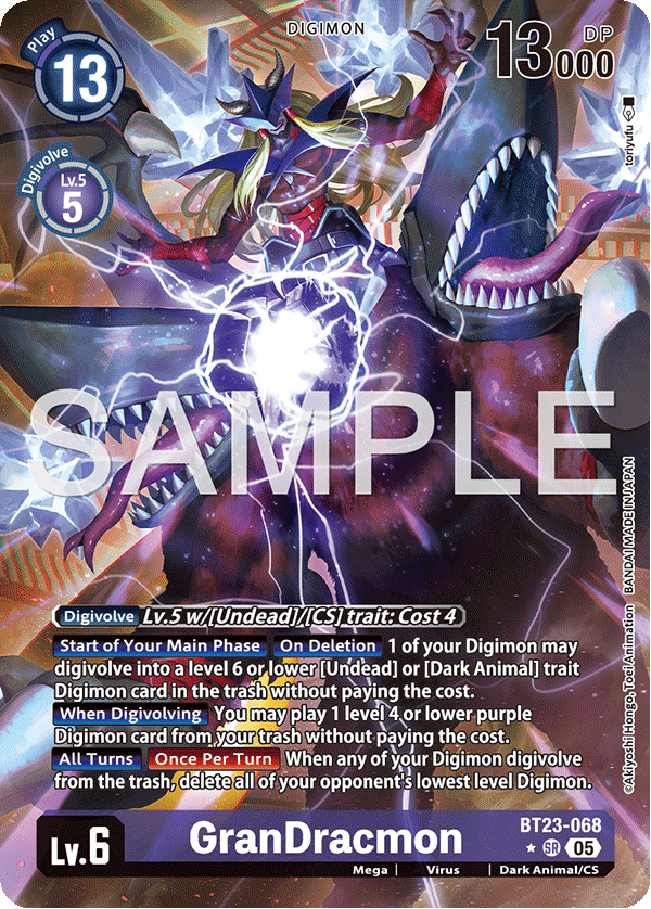 GranDracmon (BT23-068) Alternative Art
