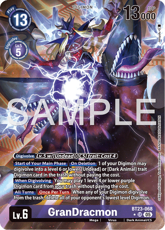 GranDracmon (BT23-068) Alternative Art