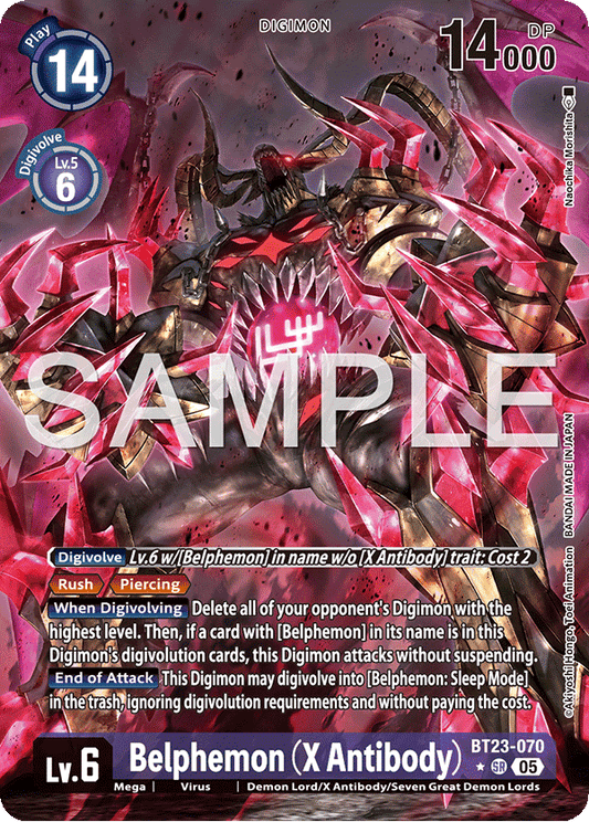 Belphemon (X Antibody) (BT23-070) Alternative Art
