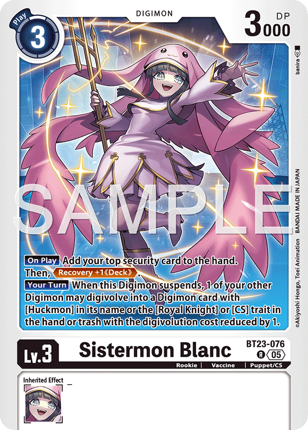 Sistermon Blanc (BT23-076) Rare