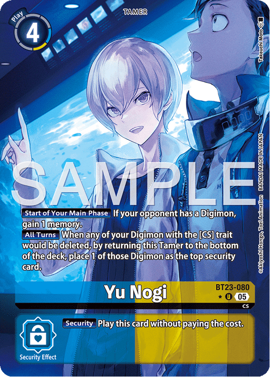 Yu Nogi (BT23-080) Alternative Art