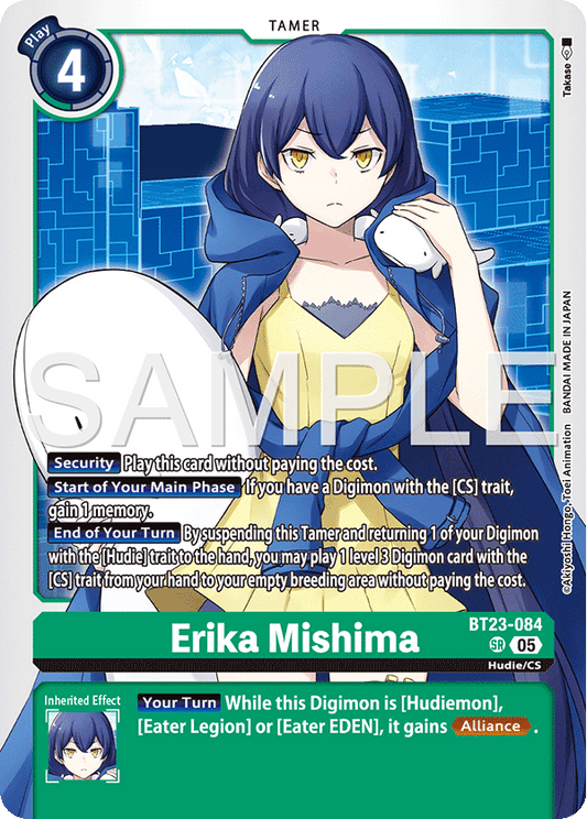 Erika Mishima (BT23-084) Super Rare