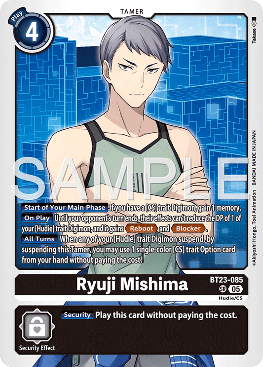 Ryuji Mishima (BT23-085) Super Rare